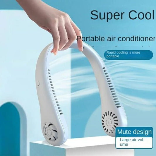 X5 Leafless Hanging Neck Fan With Adjustable Neck Band